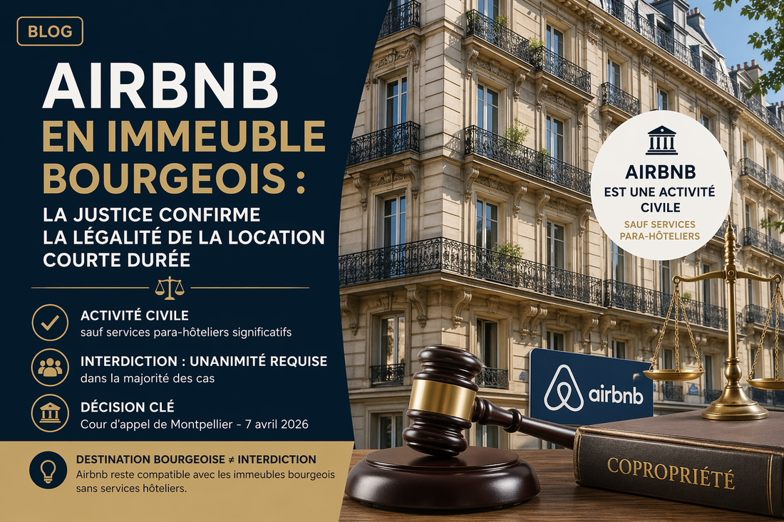 ⚖️ Airbnb en immeuble bourgeois : la justice confirme la légalité de la location courte durée